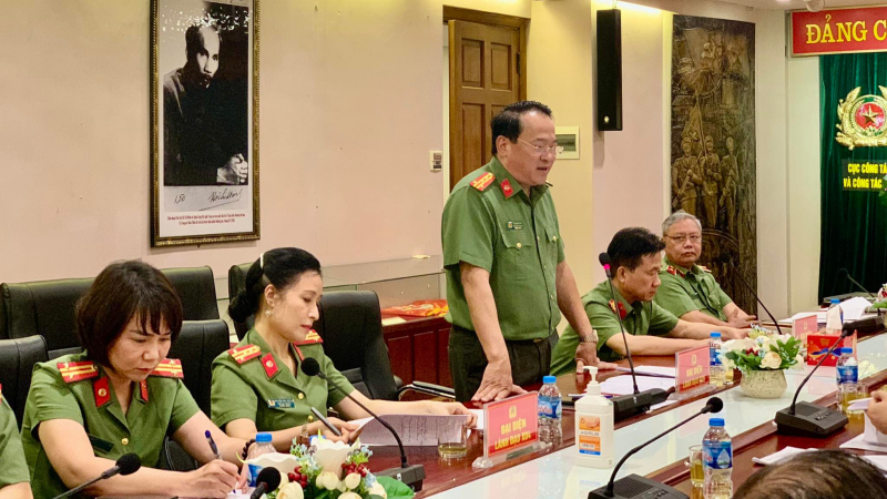 Cụm thi đua số 7 khối cơ quan Bộ tổ chức Hội nghị sơ kết 6 tháng đầu năm -0