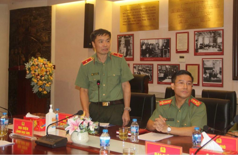 Cụm thi đua số 7 khối cơ quan Bộ tổ chức Hội nghị sơ kết 6 tháng đầu năm -0