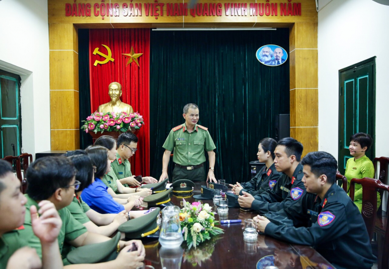 Tuổi trẻ CAND tiếp lửa “tri ân tháng 7” -0