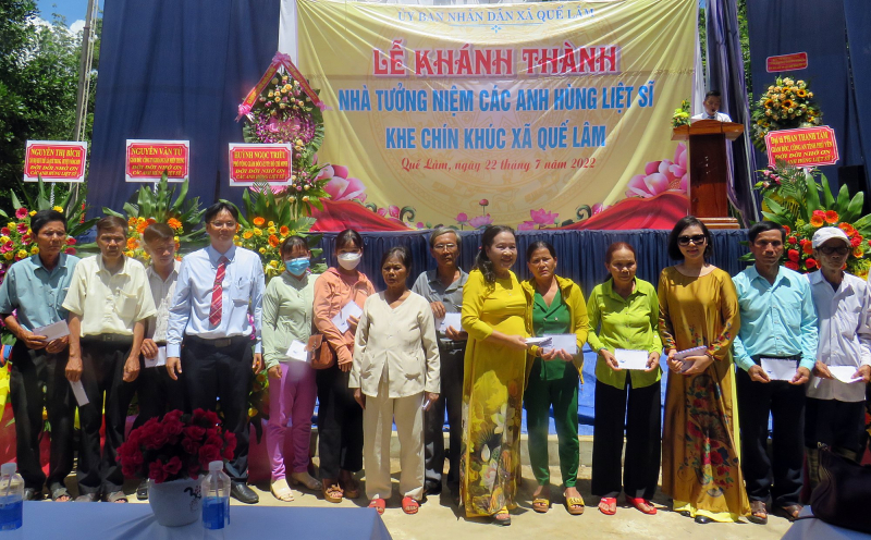 Khánh thành Khu nhà tưởng niệm anh hùng liệt sĩ khe 9 Khúc -0