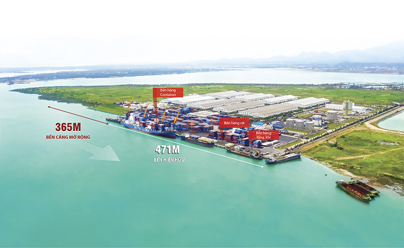 Đầu tư bến cảng đón tàu 5 vạn tấn, tạo đà phát triển dịch vụ logistic tại miền Trung -0