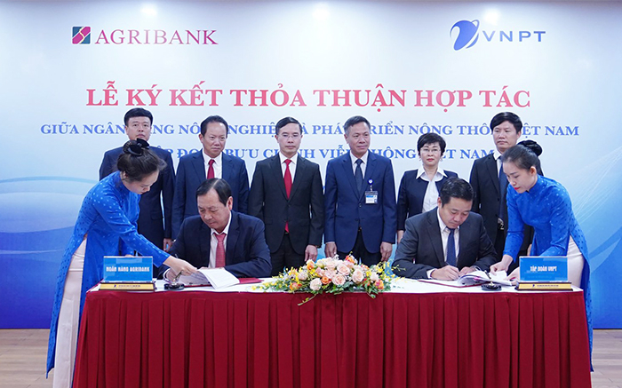 Tập đoàn VNPT và Agribank ký kết Thỏa thuận hợp tác toàn diện -0