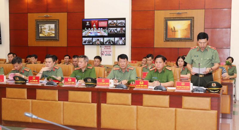 Bộ trưởng Tô Lâm làm việc với Công an TP Hải Phòng -0