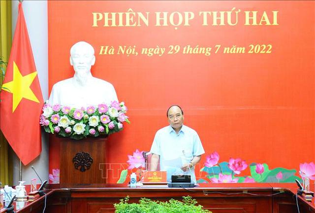 Chủ tịch nước chủ trì Phiên họp thứ hai Hội đồng Quốc phòng và An ninh -0