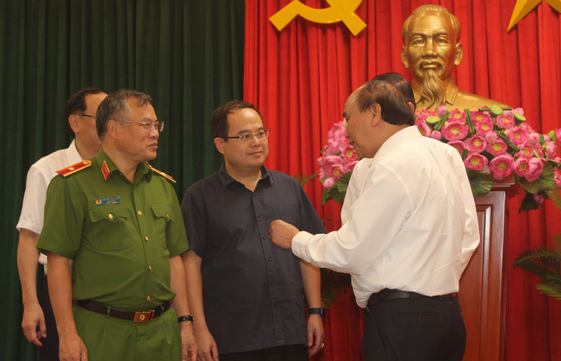 Chủ tịch nước Nguyễn Xuân Phúc: Đẩy mạnh phát triển ở phương có nền công nghiệp ra đời sớm nhất cả nước  -0