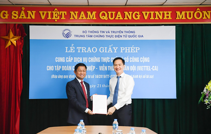 Dịch vụ chữ ký số từ xa MySign của Viettel chính thức được cấp phép -0