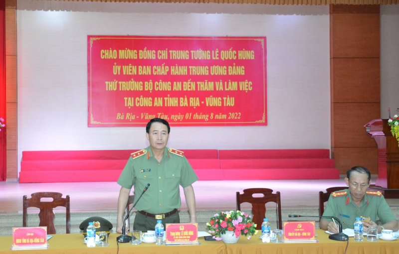 Ba Ria - Vung Tau police strengthen the organisation of commune-level police force -0