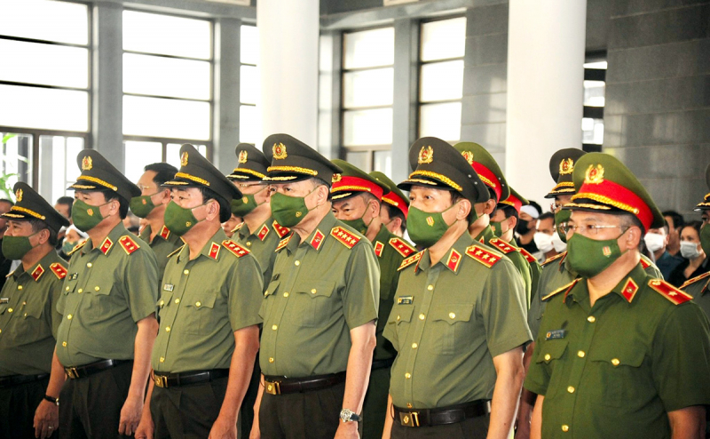 Tổ chức trọng thể Lễ tang 3 liệt sỹ Công an hy sinh khi chữa cháy -0