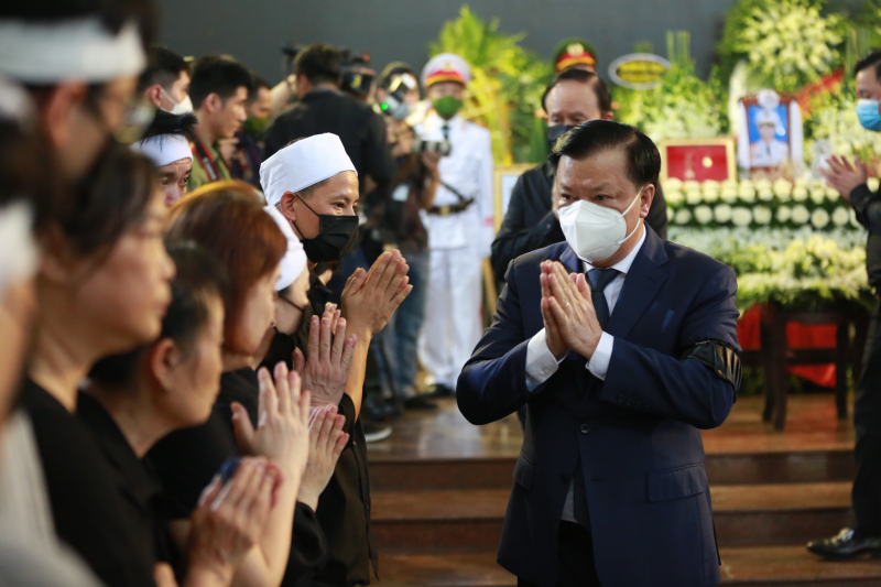 Tổ chức trọng thể Lễ tang 3 liệt sỹ Công an hy sinh khi chữa cháy -0