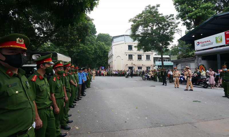 Tổ chức trọng thể Lễ tang 3 liệt sỹ Công an hy sinh khi chữa cháy -2