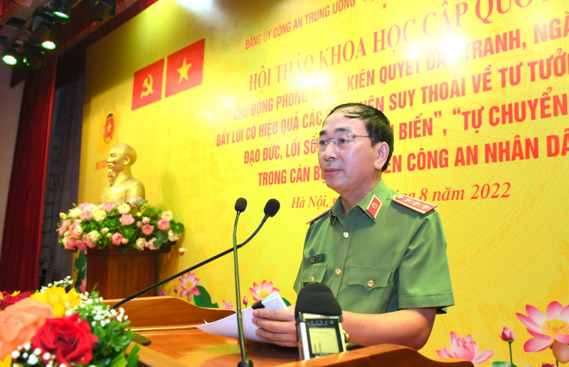 Kiên quyết làm trong sạch đội ngũ cán bộ, đảng viên CAND -0