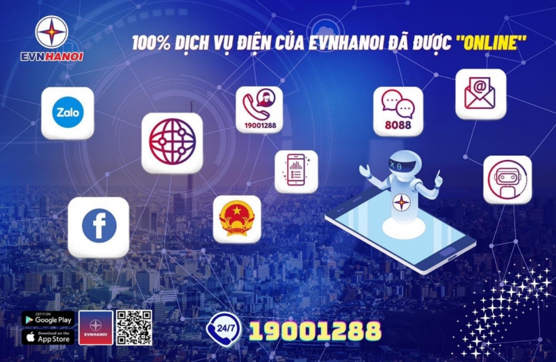 EVNHANOI phấn đấu đến hết năm 2022 sẽ trở thành doanh nghiệp số -0