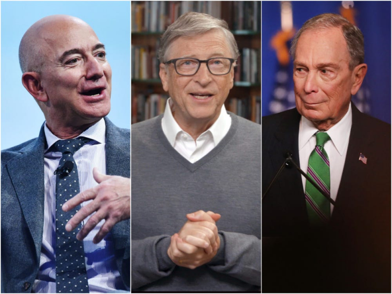 Bill Gates và Jeff Bezos
