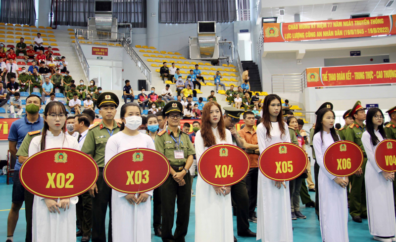 Khai mạc Hội thao ứng dụng nghiệp vụ lực lượng CAND năm 2022 -0