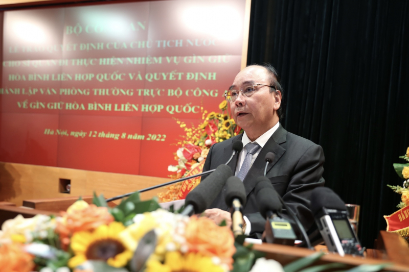 Công bố Quyết định thành lập Văn phòng Thường trực Bộ Công an về gìn giữ hòa bình Liên hợp quốc. -0