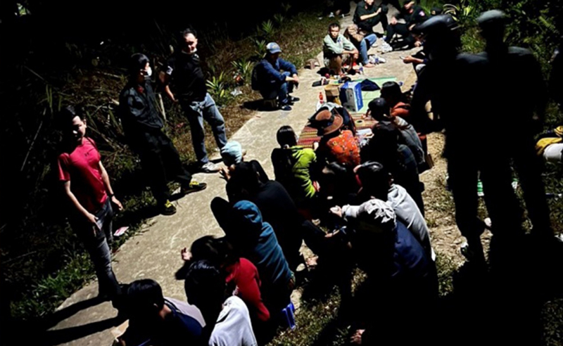 Triệt xóa tụ điểm đánh bạc ở vùng quê xứ Quảng, khởi tố 14 đối tượng -0