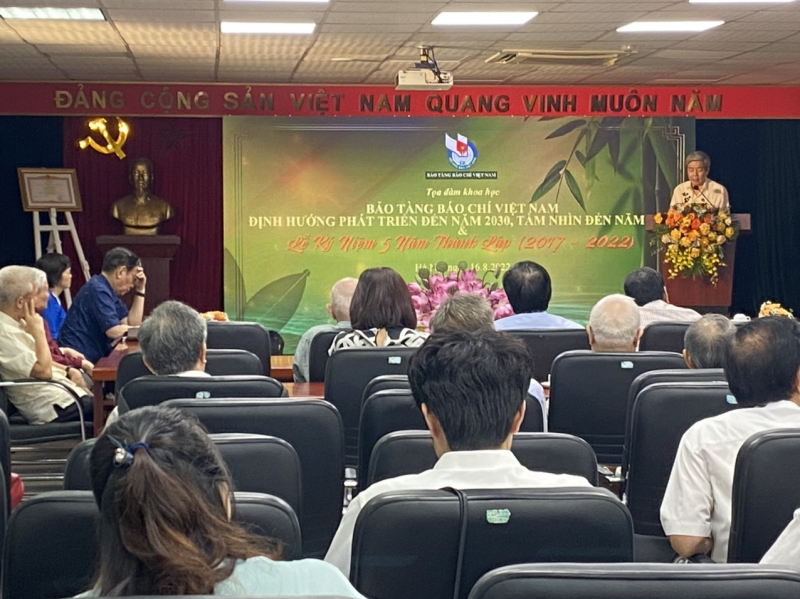 Tọa đàm và kỷ niệm 5 năm thành lập Bảo tàng Báo chí Việt Nam -0