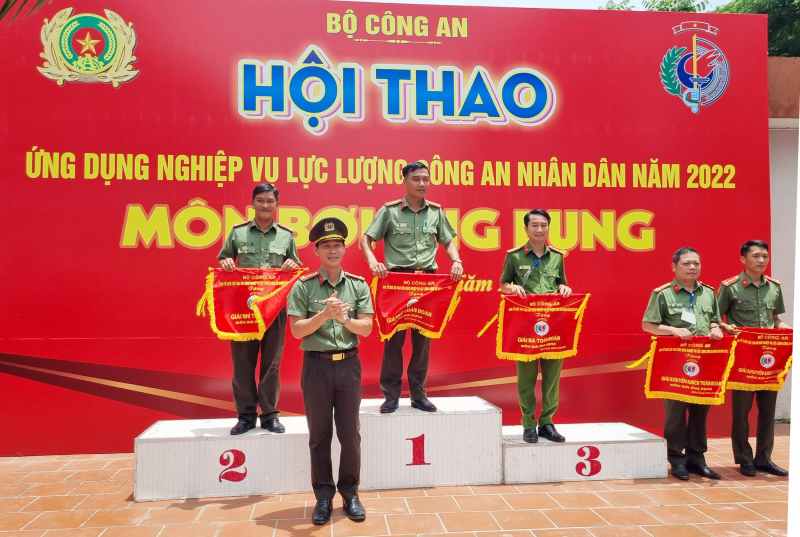 Bế mạc Hội thao ứng dụng nghiệp vụ lực lượng CAND năm 2022 -1