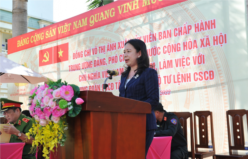 CSCĐ xứng đáng là “lá chắn thép” xung kích bảo vệ Đảng, Nhà nước và Nhân dân -0