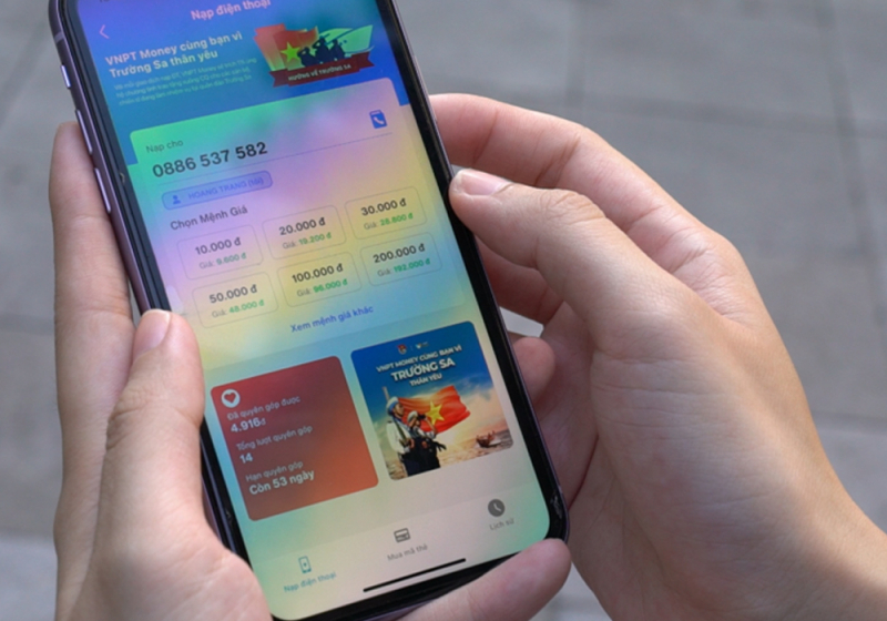 VNPT Money cùng bạn vì Trường Sa thân yêu -0