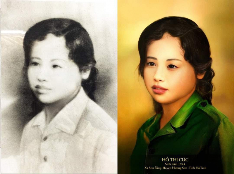 Xem ảnh truyền thần của 10 liệt nữ TNXP Ngã ba Đồng Lộc -0