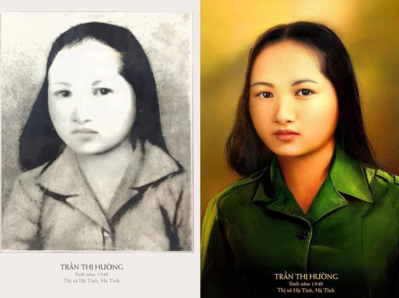 Xem ảnh truyền thần của 10 liệt nữ TNXP Ngã ba Đồng Lộc -0