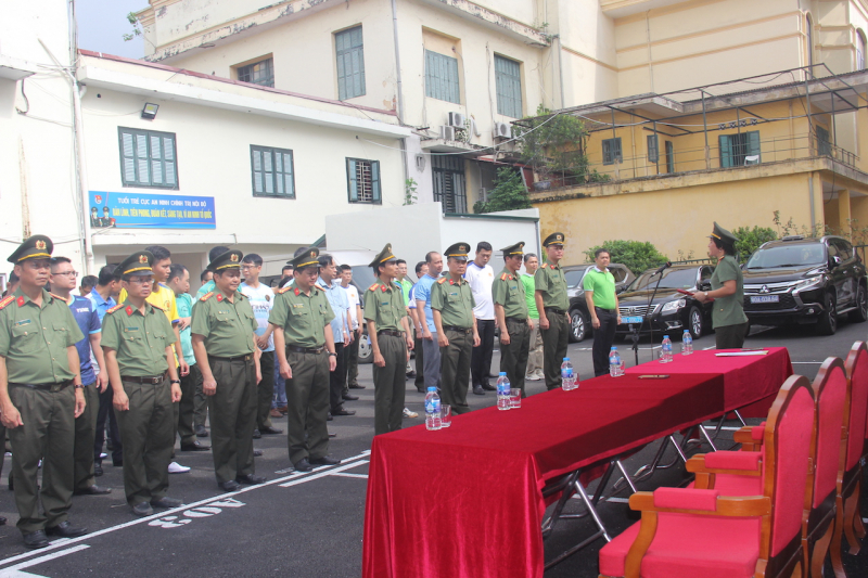 Khai mạc Hội thao Cục An ninh nội địa, Bộ Công an -0