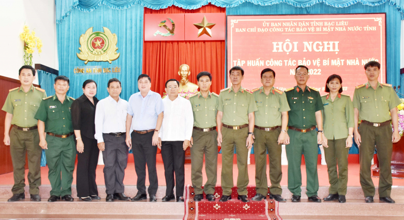 Tập huấn công tác bảo vệ bí mật nhà nước năm 2022 -0