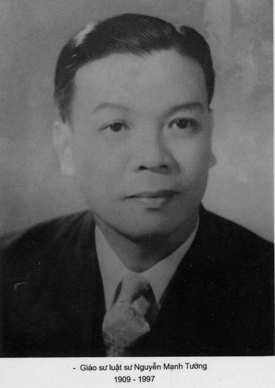 Giáo sư, Luật sư Nguyễn Mạnh Tường: Chữ tài liền với chữ tâm -0