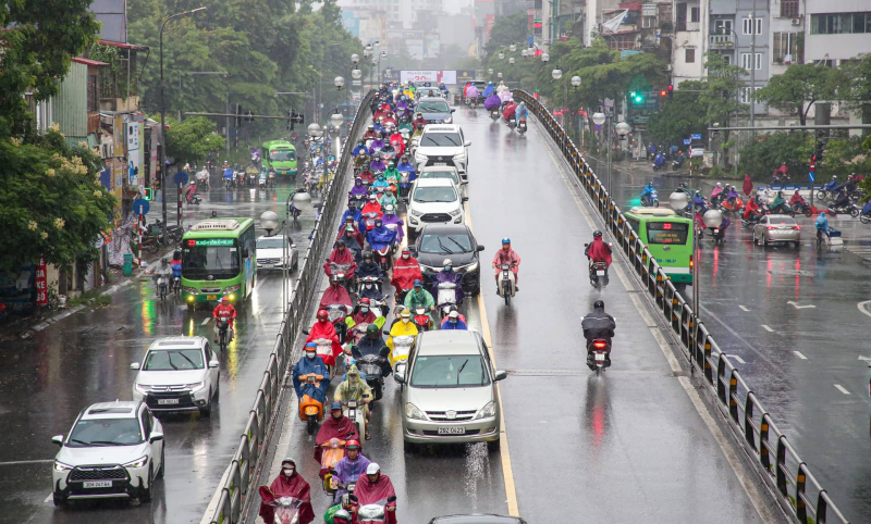 Các tỉnh thành miền Bắc mưa to đến rất to, nguy cơ xảy ra lũ quét và ngập úng -0