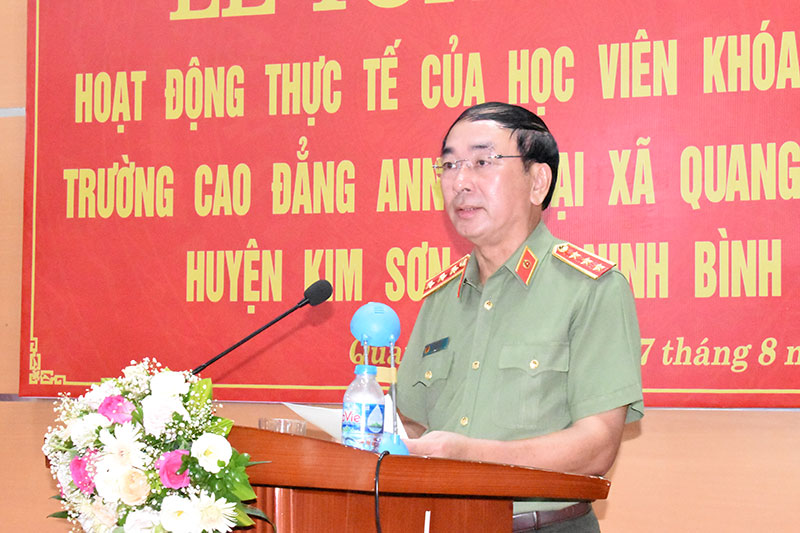 Trường Cao đẳng ANND I tổ chức Lễ tổng kết hoạt động thực tế cho học viên khóa K53S -0