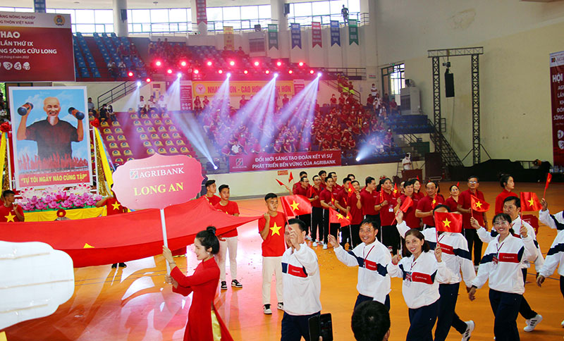 Khai mạc Hội thao Agribank lần thứ IX khu vực Đồng bằng sông Cửu Long năm 2022 -1