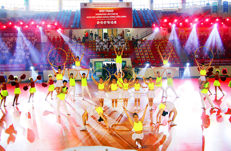Khai mạc Hội thao Agribank lần thứ IX khu vực Đồng bằng sông Cửu Long năm 2022 -1