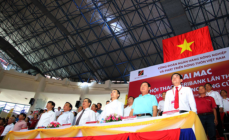 Khai mạc Hội thao Agribank lần thứ IX khu vực Đồng bằng sông Cửu Long năm 2022 -0