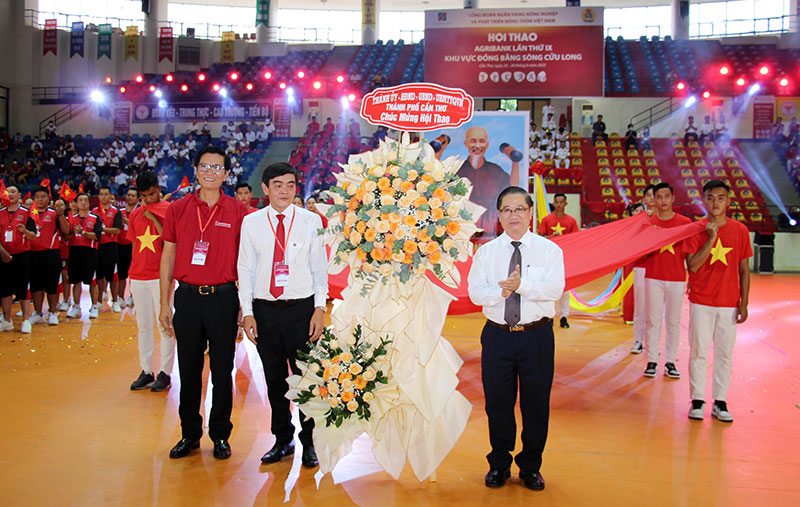 Khai mạc Hội thao Agribank lần thứ IX khu vực Đồng bằng sông Cửu Long năm 2022 -0