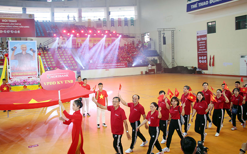 Khai mạc Hội thao Agribank lần thứ IX khu vực Đồng bằng sông Cửu Long năm 2022 -3
