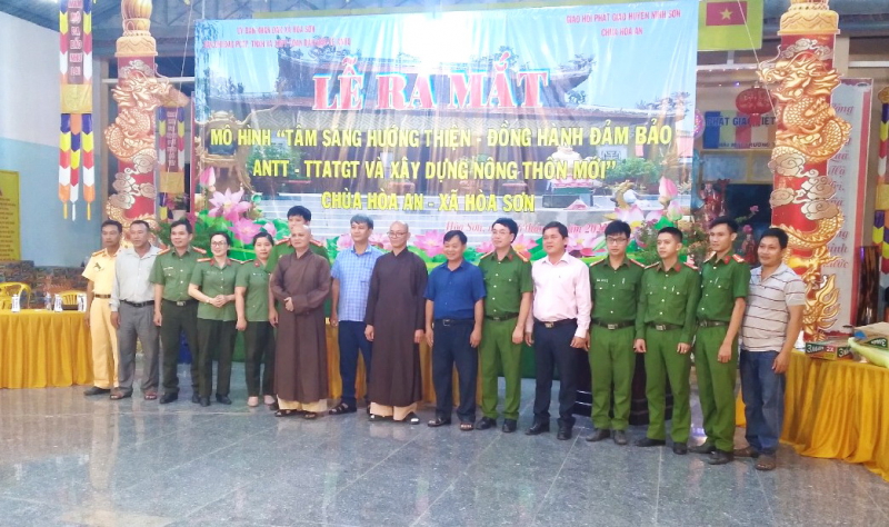 Ra mắt mô hình ANTT đầu tiên trong sinh hoạt Phật giáo ở Ninh Thuận -0