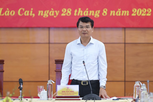 Thủ tướng làm việc với Ban Thường vụ Tỉnh ủy Lào Cai -0