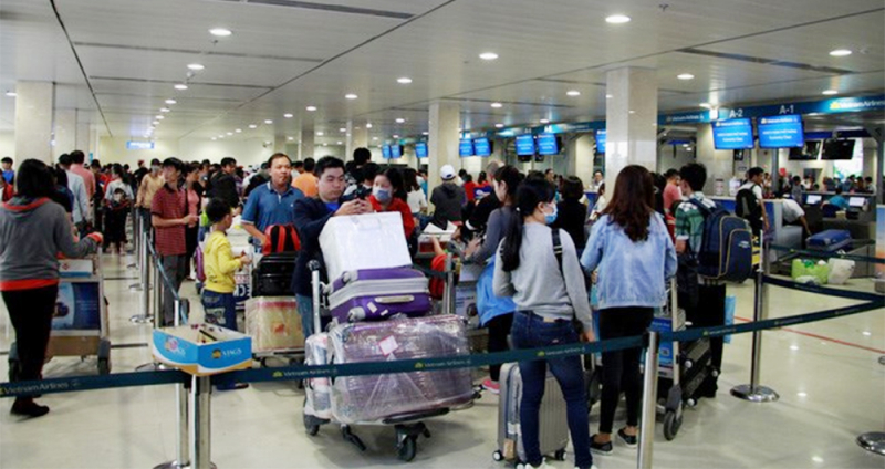 Cao điểm 2/9, Cảng Hàng không Tân Sơn Nhất dự kiến đón 120.000 hành khách/ngày -0