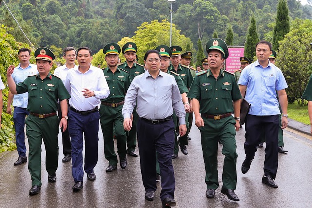 Thủ tướng Phạm Minh Chính làm việc tại tỉnh Lào Cai -0