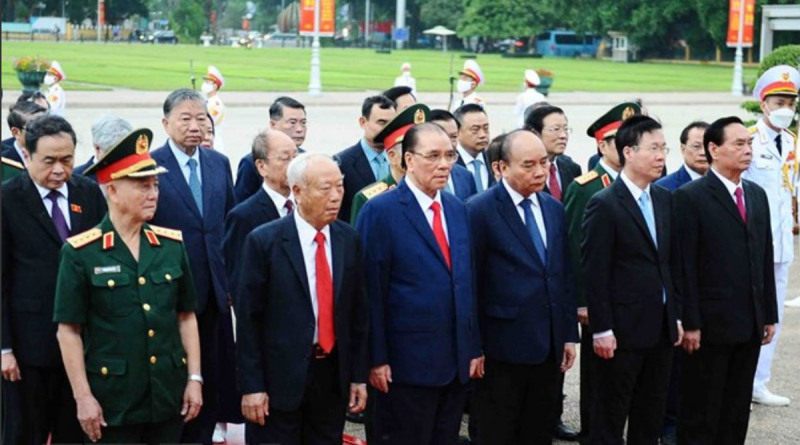 Lãnh đạo Đảng, Nhà nước vào Lăng viếng Chủ tịch Hồ Chí Minh -0
