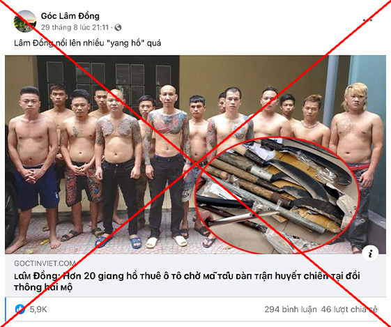 Xuất hiện trang Fanpage chuyên giật tít, câu like sai sự thật về Lâm Đồng -0