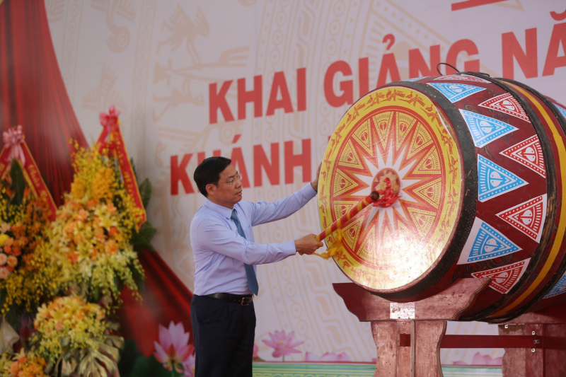 Khánh thành, khai giảng Trường THCS Cao Xá, Tân Yên, Bắc Giang -0