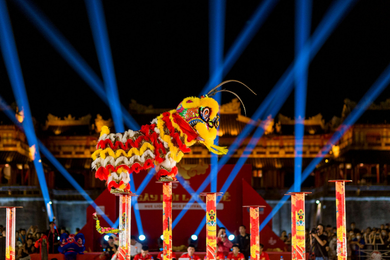 17 đội lân trong toàn quốc tham gia ngày hội Lân Huế 2022 -0