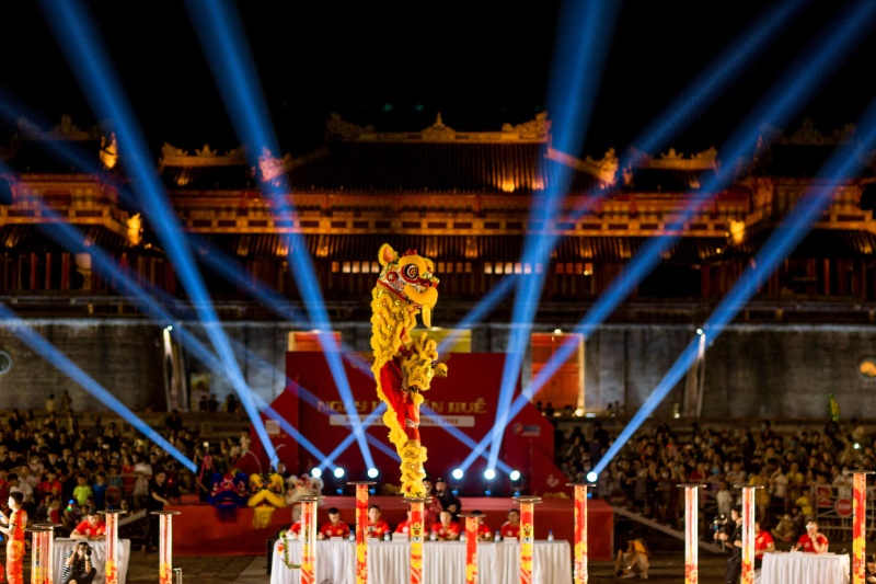 17 đội lân trong toàn quốc tham gia ngày hội Lân Huế 2022 -0