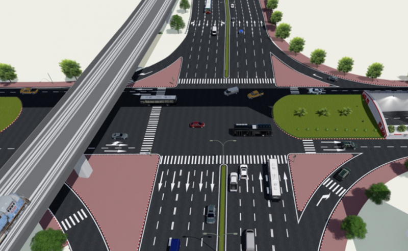 Hà Nội khởi công xây dựng hầm chui nút giao Giải Phóng- Kim Đồng vào dịp 10-10 -0