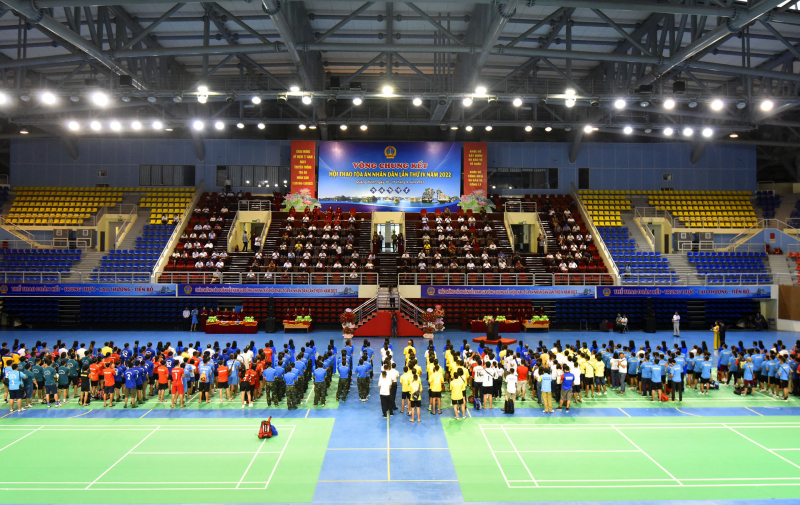 Khai mạc Hội thao Toà án nhân dân lần thứ IV năm 2022 -0