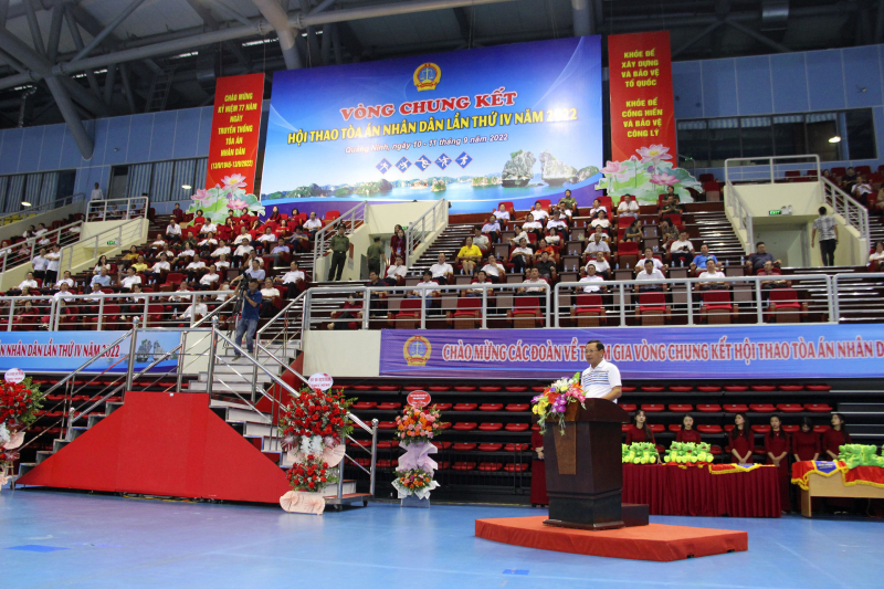 Khai mạc Hội thao Toà án nhân dân lần thứ IV năm 2022 -0