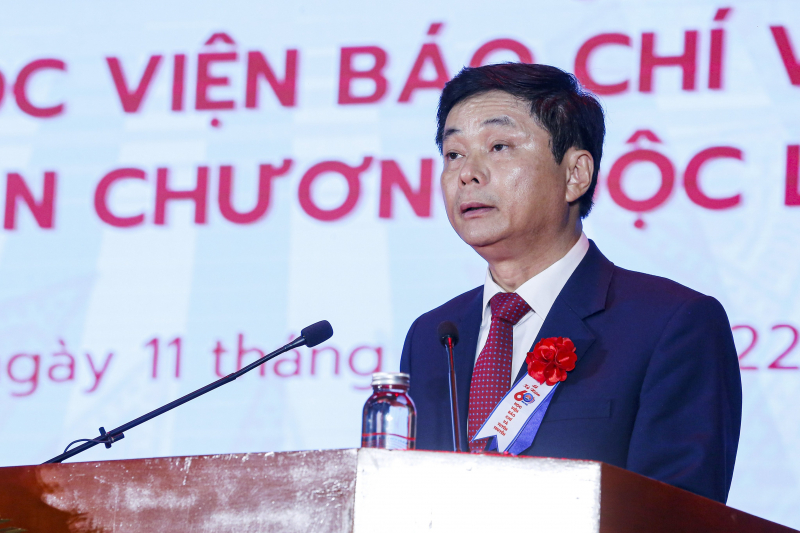 Học viện Báo chí và Tuyên truyền tổ chức lễ kỷ niệm 60 năm thành lập và đón nhận Huân chương Độc lập hạng Ba -0