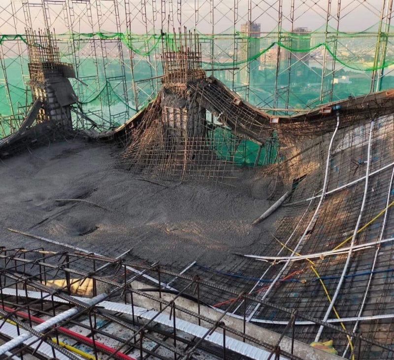 Làm rõ vụ sập sàn bê tông cốt thép đang thi công tại công trình Metropole Thủ Thiêm  -0